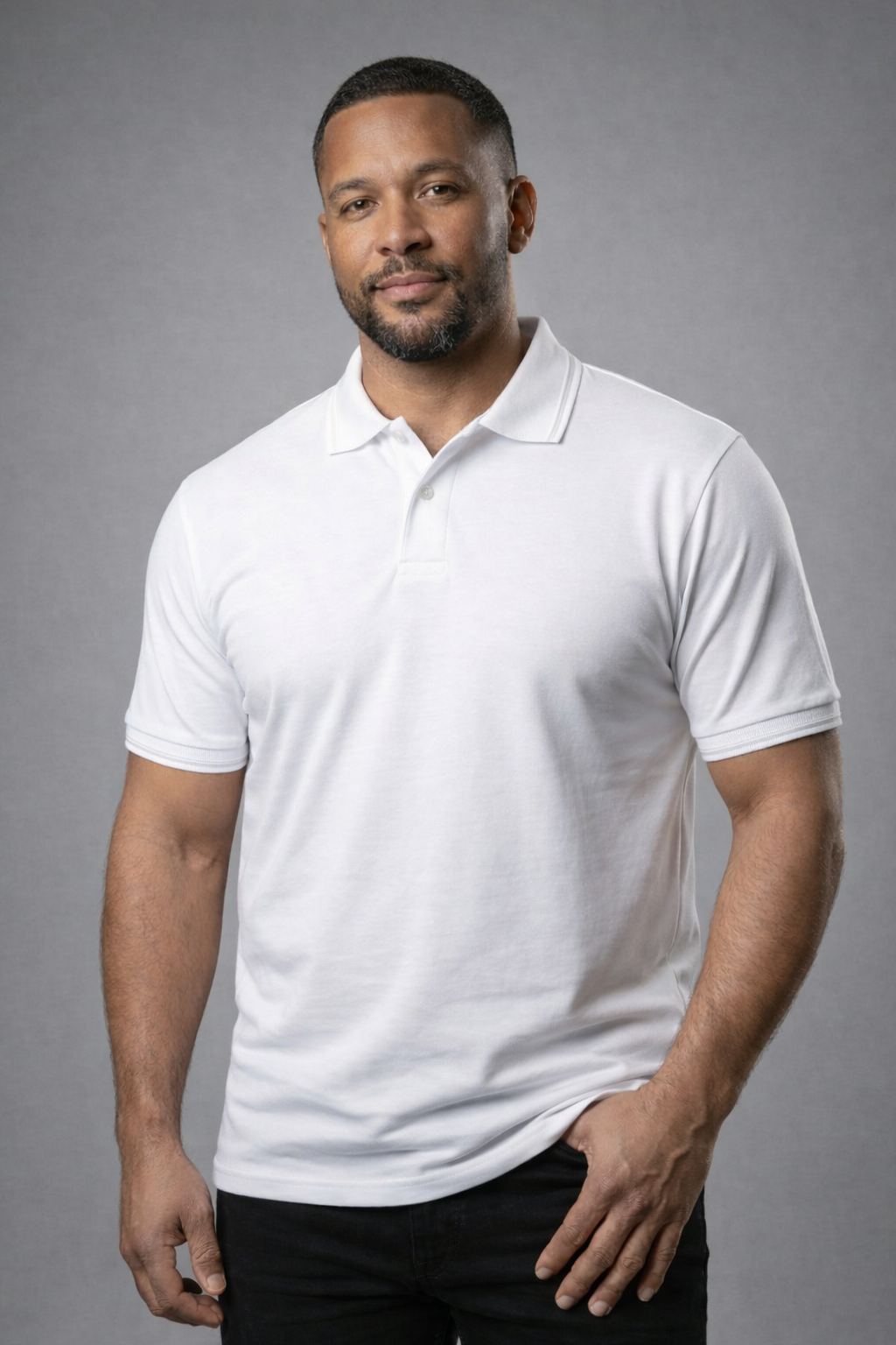 Pack 2 Chombas + 1 de regalo - Ajustada en pecho suelta en abdomen - Fit Klaus