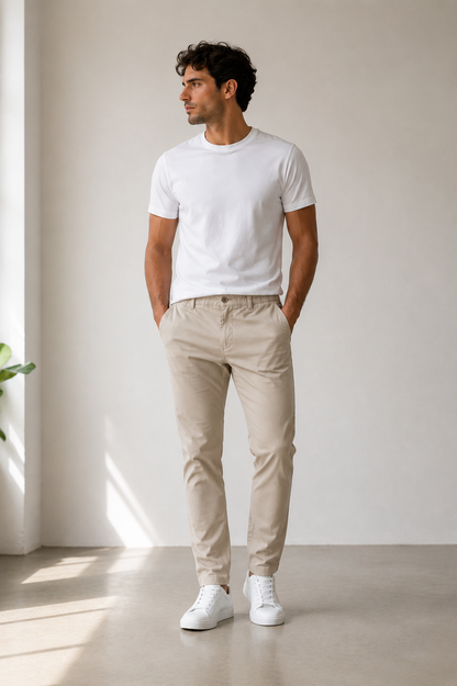 PANTALON CHINO KLAUS - MAXIMA COMODIDAD, CALCE INTELIGENTE.