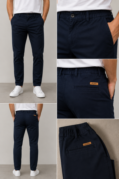 PANTALON CHINO KLAUS - MAXIMA COMODIDAD, CALCE INTELIGENTE.