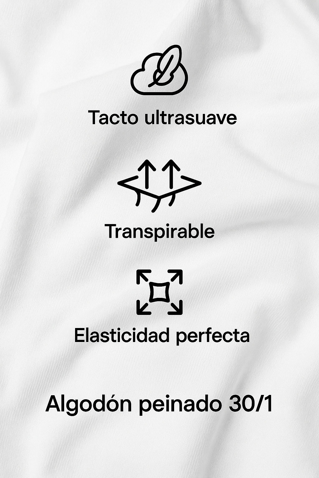 Remera KLAUS - Basicas ajustada en Pecho Suelta en abdomen - Fit Klaus