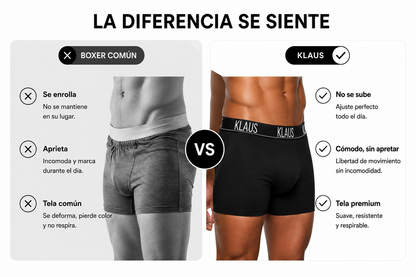 Pack x3 Boxer - Klaus Classic