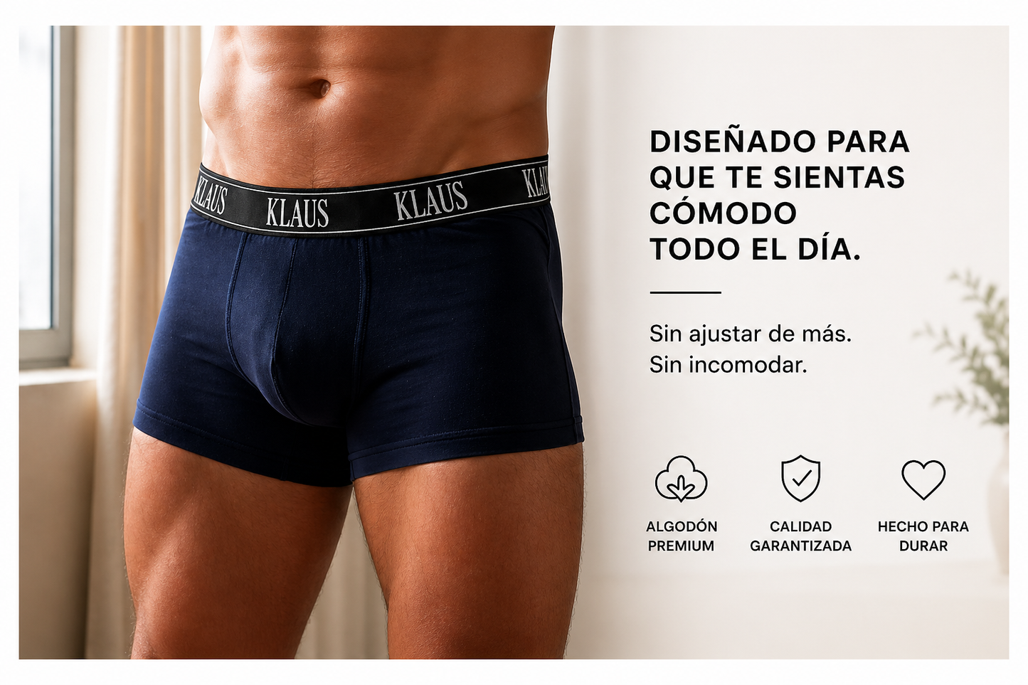 Pack x3 Boxer - Klaus Classic