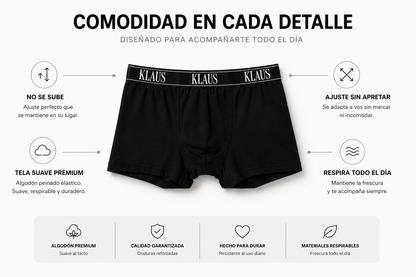 Pack x3 Boxer - Klaus Classic