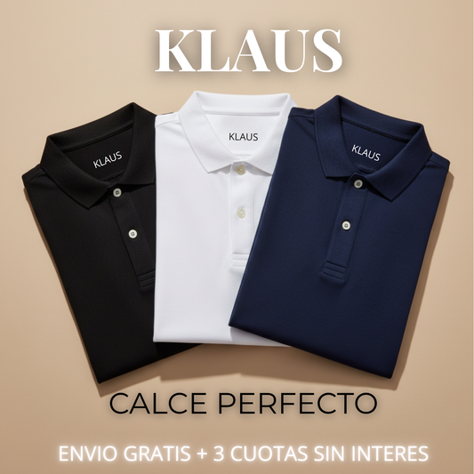 Pack 2 Chombas  + 1 de regalo - Ajustada en pecho suelta en abdomen - Fit Klaus
